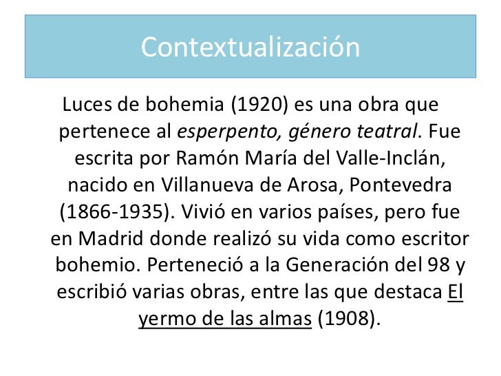 valle inclan luces de bohemia pdf